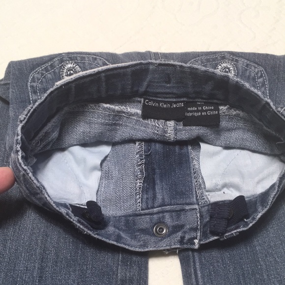 18m ((5/$20) Calvin Klein Straight Leg Stretch Jeans - Picture 11 of 16